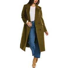 Apparis Aaron Tailored Coat - Army Green