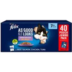 Felix cat food Felix AS GOOD AS IT LOOKS Senior Jelly 40x100g