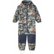 Función Aislante Monos Soft Shell Name It Alfa Softshell Overall - Thyme (13214560)