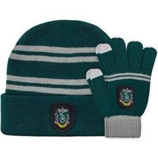 Harry Potter HP Beanie/Gloves Slytherin Adult set Beanie