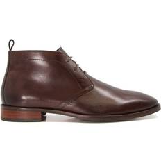 Dune London Men Chukka Boots Dune London Mens MERVIN Leather Chukka Boots Brown archived