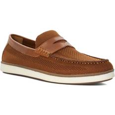 Ruskind Loafers Dune London Men's Mens Berklee Lightweight Knitted Casual Loafers Brown