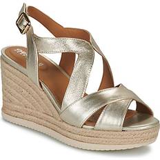 Goud Espadrilles Geox D Ponza C - Goud