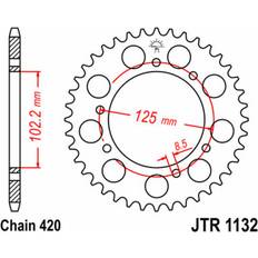 JT JT-Sprockets JTR1132-53 kedjehjul