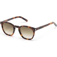 Saint Laurent Unisex Solglasögon Saint Laurent Sköldpaddemönstradeshell Solglasögon - Män