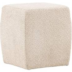 Polyester Sittepuffer Venture Home Naples Beige Sittepuff 45cm