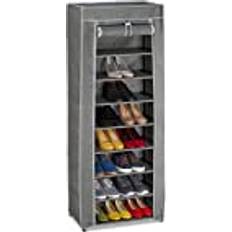Irons Shoe Racks Relaxdays Storage 9 Shelves 27 Pairs Shoe Rack