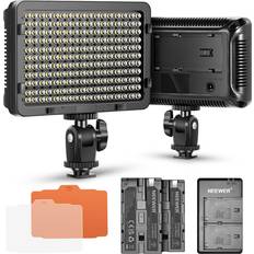 Lighting & Studio Equipment Neewer Dimmable 176 LED Light Kit