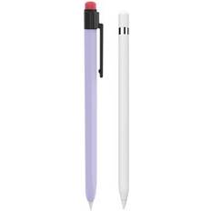 Apple pencil 2nd generation Ahastyle PT80-1-K for Apple Pencil 2nd generation stylus pen with silicone cover that protects against drops - purple