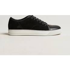 Lanvin Nappa Cap Toe Sneaker Black