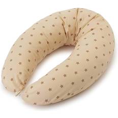 Pregnancy & Nursing Pillows Lumaland Nursing Pillow Beige/Brown Stars