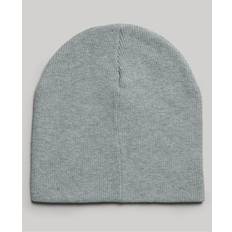 Clothing Superdry Mens Vintage Logo Beanie Grey ONE