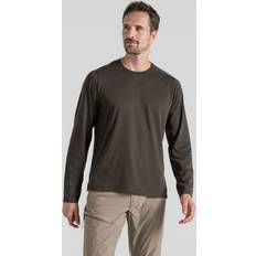 Mens Longsleeve Herrer T-shirt - Grøn