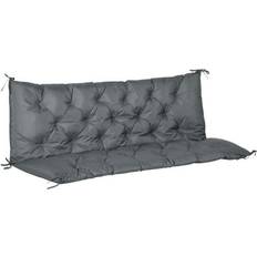 OutSunny Garden Bench Chair Cushions Grey (98x150cm)