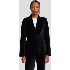 Velvet Blazers 7 For All Mankind Velvet Blazer in Black