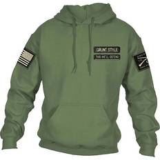 Military green hoodie mens online