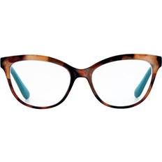Foster Grant Eye care Danube Reading Glasses, Tortoisesehll and Teal, 53mm x 17mm 143mm UK, 1.00 Magnification