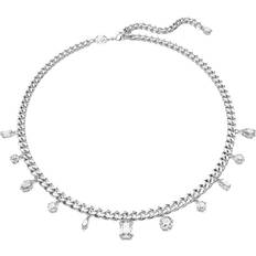 Swarovski Dextera Necklace - Silver/Transparent