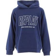 Replay Replay Kids Navy Stroke Logo Sweatshirt 14Y