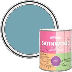 Paint Rust-Oleum Rust-Oleum Belgrave Satinwood Interior 750Ml 0.75L