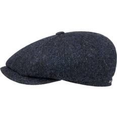 Stetson Hatteras Classic Wool Flat Cap black-blue