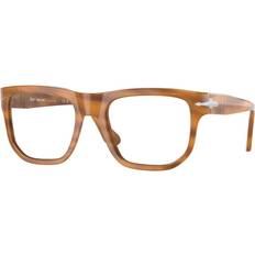 Persol Sunglasses PO3306S 960/GH Striped Brown 55MM