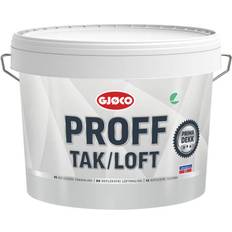 Målarfärg Gjøco Gjøco tak/loft refleksfri loftmaling