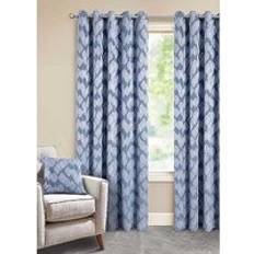 Home Curtains Curtains Halo Jacquard Lined Eyelet