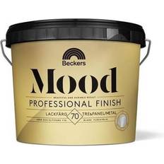 Beckers Inomhusfärger Målarfärg på rea Beckers Lackfärg, Mood Pro Finish 70 Vit 3L