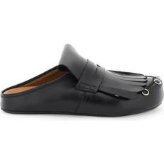 Marni Black Sabot Slip-on Loafers 00N99 BLACK IT