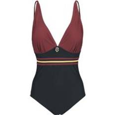 XXL Swimsuits Harry Potter Gryffindor Swimsuit black bordeaux