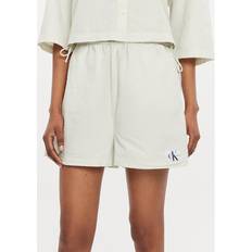 Calvin Klein M Pyjamas Calvin Klein Cotton Seersucker Shorts - White