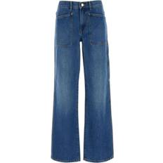 Tory Burch Vêtements Tory Burch High-Waisted Cargo Style Jeans - Blue