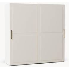 Westwing Collection Modulär Skjutdörrsgarderob Charlotte 200 cm Garderob