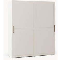 Westwing Collection Modulär Skjutdörrsgarderob Charlotte 200 cm Garderob