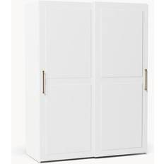 Westwing Collection Modulär Skjutdörrsgarderob Charlotte 1 B 50 cm Garderob