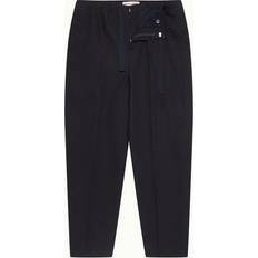 Orlebar Brown Mens Night Iris Alex Drawstring Tapered-leg Linen Trousers