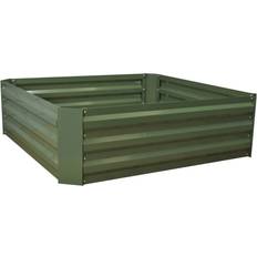 Metal raised beds Selections Metal Raised Garden Vegetable Bed