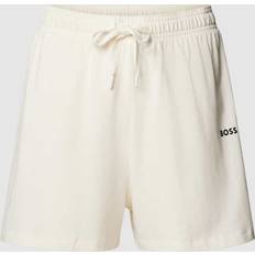 Schlafanzüge BOSS Pyjamashorts 50515606 Beige Regular Fit