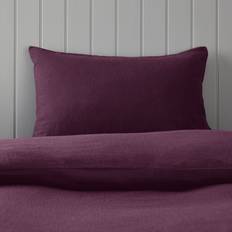 Cotton - Purple Pillow Cases Dunelm Soft & Luxury Pillow Case Purple