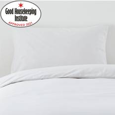 Polyester Pillow Cases Dunelm Non Iron Plain Dye Pillow Case White