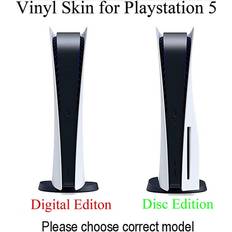 for PS5 Digital Version PS5 Protective Skin Vinyl Decal Sticker Spider