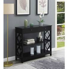 Ebern Designs Black Console Tables Ebern Designs McGugin 40"" Wood