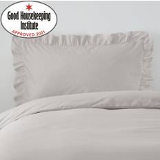 Silver Pillow Cases Dunelm Iron Plain Dye Frilled Pillow Case Silver