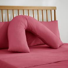 Dunelm Pure Cotton V-Shaped Pillow Case