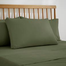 Dunelm Pure Cotton Box Pillow Case Green (72x46cm)