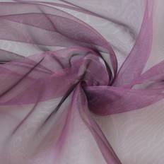 Purple Fabrics Dunelm Plum Organza Fabrics Purple