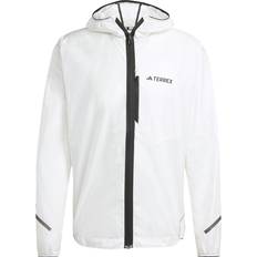 Gang & Vandring - Hvid Overtøj adidas Terrex Xperior Light Windweave jakke Non Dyed