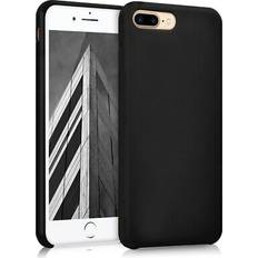 Kwmobile Hülle für apple iphone 7 plus iphone 8 plus handyhülle handy case cover Schwarz