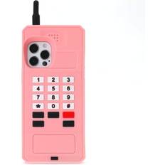Mobile Phone Accessories Tianfu See the title for the phone case modeliphone 11 retro phone case, 3D cute cartoon Kawaii pink